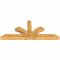 Ekena Millwork Richland Rough Sawn Timber Gable Bracket, Western Red Cedar, 84"W x 35"H x 6"D x 6"F, 10/12 Pitch GBW084X35X0606RIC00RWR - alternate 4